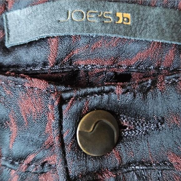 📌182 JOE'S JEANS PATTERN PRINT SKINNY FIT PANTS WOMEN'S SIZE 29 - Picture 8 of 12